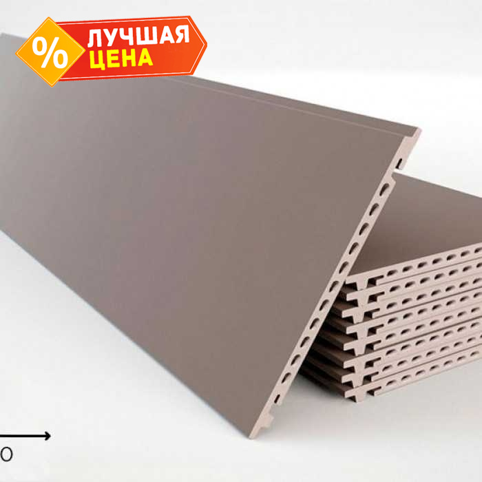 Керамогранитная плита FAVEKER GA16 для НФС, Gris, 1000х300х18 мм